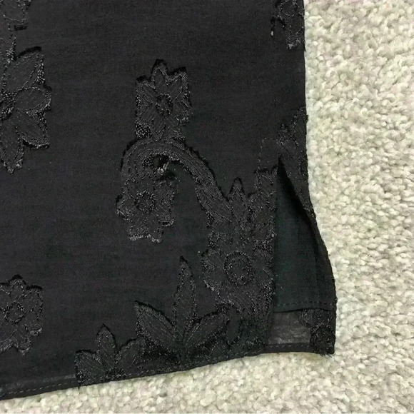 NEW Vince Camuto Blouse Black - Picture 7 of 9